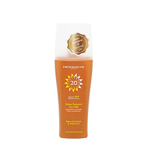 

DERMACOL Солнцезащитное молочко водостойкое Sun Milk SPF 20, Солнцезащитное молочко водостойкое Sun Milk SPF 20