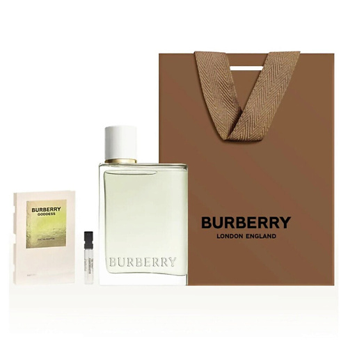 

BURBERRY Набор: Туалетная вода Her Eau de Toilette + Парфюмерная вода Goddess + Подарочный пакет, Набор: Туалетная вода Her Eau de Toilette + Парфюмерная вода Goddess + Подарочный пакет
