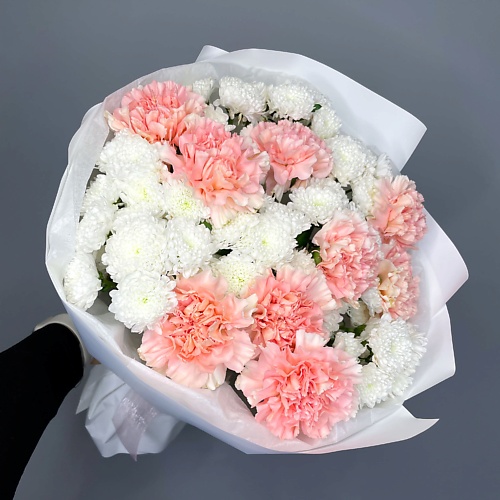 

ELEVEN FLOWERS Пышный букет с диантусами, Пышный букет с диантусами