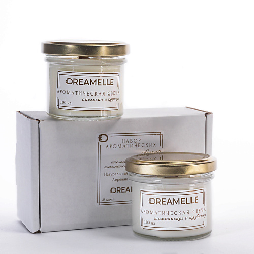DREAMELLE Набор ароматических свечей