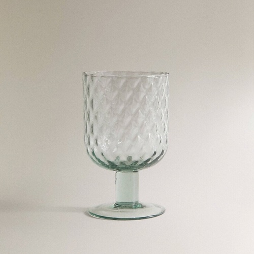 

ZARA HOME Бокал из фактурного стекла, Бокал из фактурного стекла