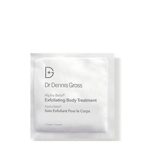 

DR DENNIS GROSS Влажные салфетки для тела Alpha Beta Exfoliating, Влажные салфетки для тела Alpha Beta Exfoliating