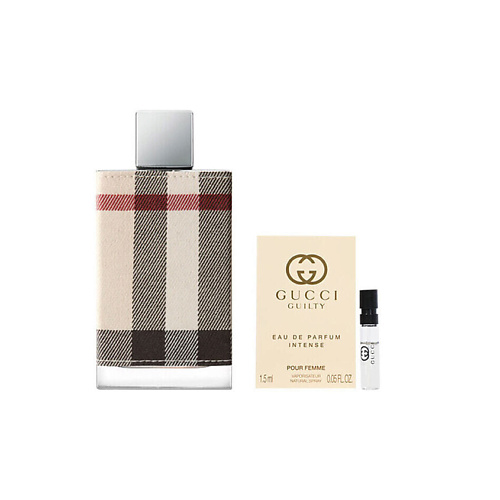 

BURBERRY Набор: Парфюмерная вода Burberry London + Gucci Guilty Eau de Parfum Intense, Набор: Парфюмерная вода Burberry London + Gucci Guilty Eau de Parfum Intense