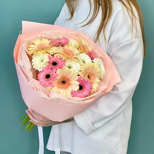

JULES FLOWER ATELIER «Тутти-фрутти» букет с герберами, «Тутти-фрутти» букет с герберами