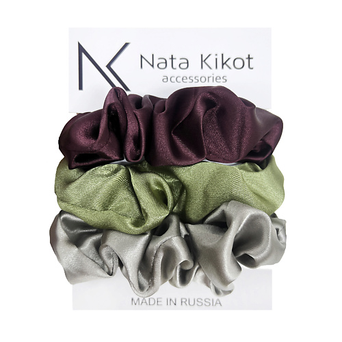 

NATA KIKOT Набор шелковых резинок, Набор шелковых резинок