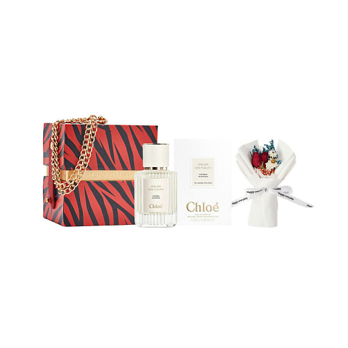 CHLOE Парфюмерная вода Herba Mimosa + Подарочная коробка + Миниатюрный букет