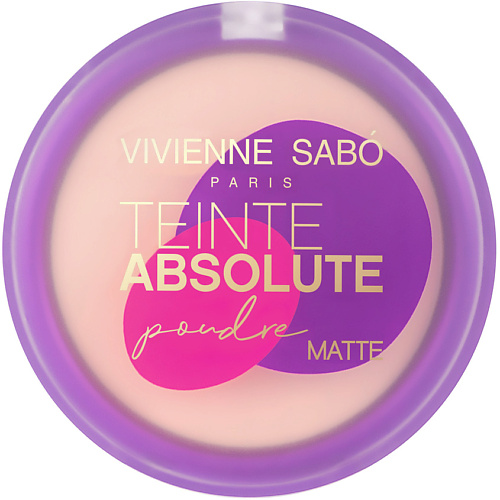 Пудры компактные  Летуаль VIVIENNE SABO Пудра компактная матирующая Teinte Absolute Matte