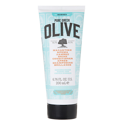 

KORRES Кондиционер для придания сияния Pure Greek Olive Conditioner, Кондиционер для придания сияния Pure Greek Olive Conditioner