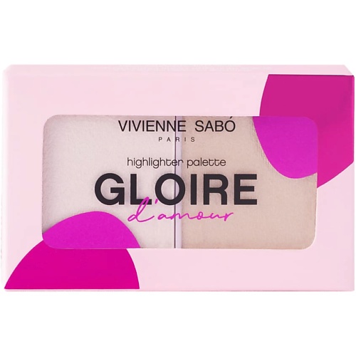Хайлайтер для лица VIVIENNE SABO Палетка хайлайтеров Gloire d'amour