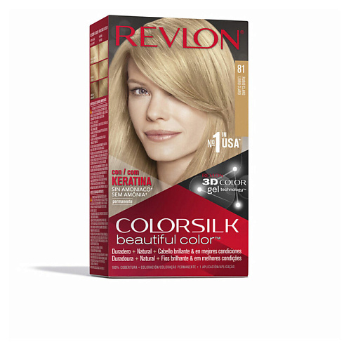 

REVLON Стойкая безаммиачная краска ColorSilk, Стойкая безаммиачная краска ColorSilk
