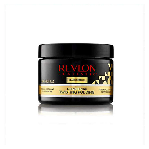 REVLON Крем для кудрявых волос Real Black Seed Twist Pudding Средства для укладки волос мужские