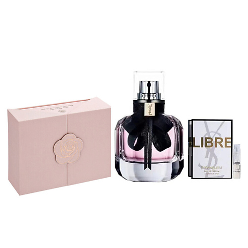 

YVES SAINT LAURENT Парфюмерный набор Mon Paris+Пробник+Коробка, Парфюмерный набор Mon Paris+Пробник+Коробка