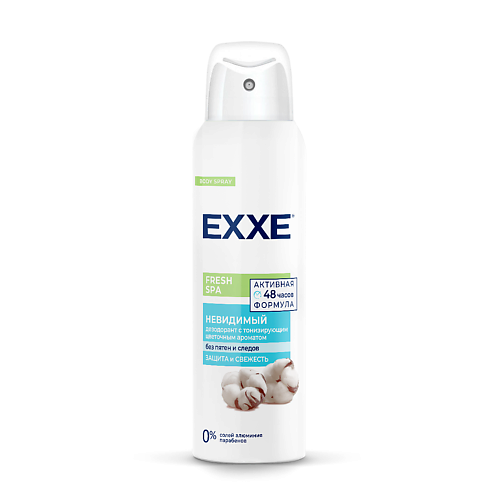 

EXXE Женский дезодорант Fresh SPA Невидимый, Женский дезодорант Fresh SPA Невидимый