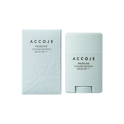 

ACCOJE Солнцезащитный стик охлаждающий SPF50 Protective Cooling Sunstick, Солнцезащитный стик охлаждающий SPF50 Protective Cooling Sunstick