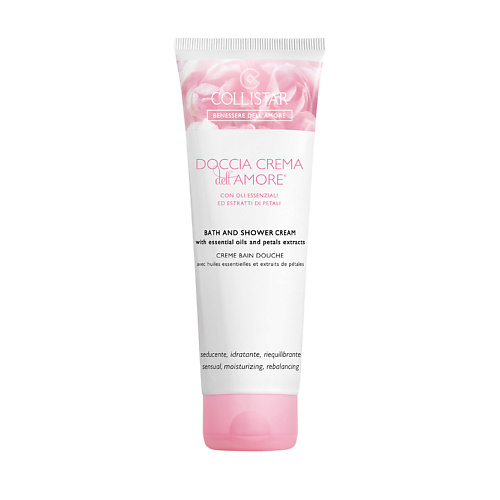 

COLLISTAR Крем для душа и ванны Doccia Crema Dell'Amore Bath and Shower Cream 250, Крем для душа и ванны Doccia Crema Dell'Amore Bath and Shower Cream