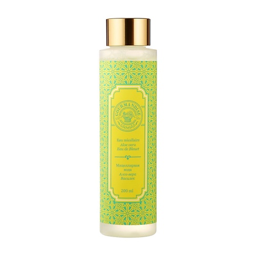 

GOURMANDISE Мицеллярная вода Алоэ вера Василек Eau Micellaire Aloe Vera Eau de Bleuet, Мицеллярная вода Алоэ вера Василек Eau Micellaire Aloe Vera Eau de Bleuet