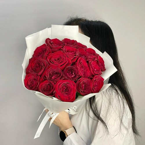 

JULES FLOWER ATELIER Букет из красной розы премиум, Букет из красной розы премиум