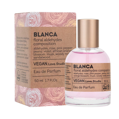 

VEGAN.LOVE.STUDIO Парфюмерная вода женская Blanca 50.0, Парфюмерная вода женская Blanca