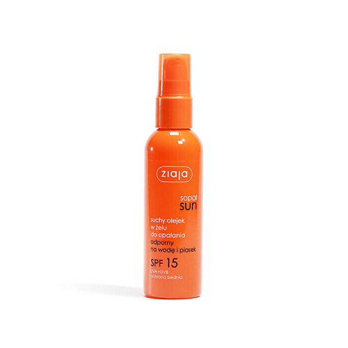 

ZIAJA Солнцезащитное мало-гель SPF 15 Sun, Солнцезащитное мало-гель SPF 15 Sun