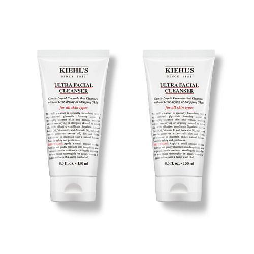 

KIEHL'S Деликатный гель для умывания Ultra Facial Cleanser, Деликатный гель для умывания Ultra Facial Cleanser