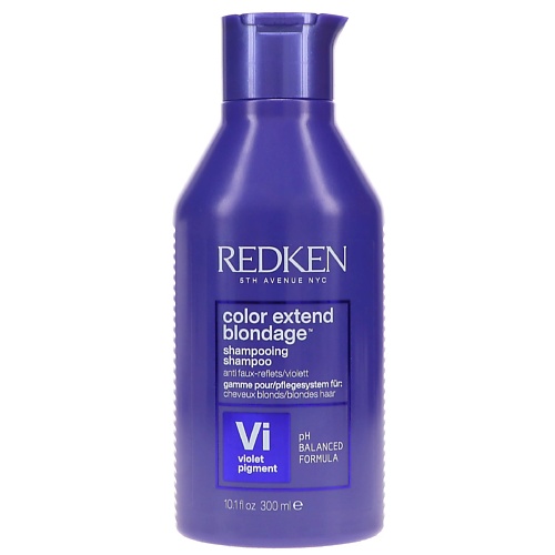 

REDKEN Шампунь для блондинок, нейтрализующий желтизну Color Extend Blondage 300.0, Шампунь для блондинок, нейтрализующий желтизну Color Extend Blondage