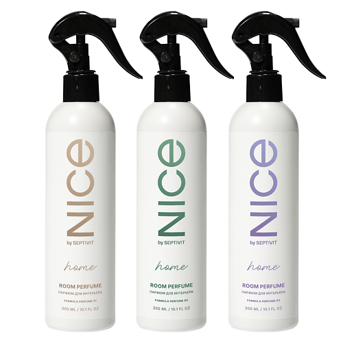 

SEPTIVIT Набор освежителей для дома 3шт NICE by Septivit, Набор освежителей для дома 3шт NICE by Septivit