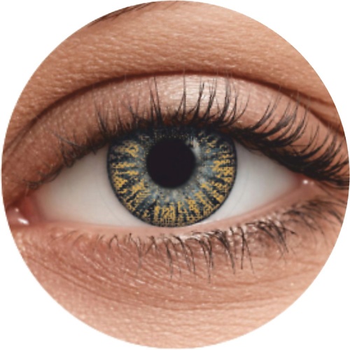 

OKVISION Цветные контактные линзы OKVision Fusion color Coffee на 1 месяц, Цветные контактные линзы OKVision Fusion color Coffee на 1 месяц