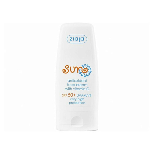 

ZIAJA Солнцезащитный крем с с витамином С SPF 50+, Солнцезащитный крем с с витамином С SPF 50+