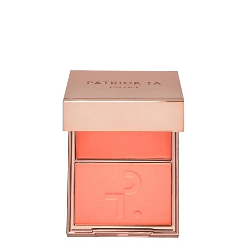 

PATRICK TA Двойные румяна Major Headlines Double-Take Cream and Powder Blush Duo, Двойные румяна Major Headlines Double-Take Cream and Powder Blush Duo