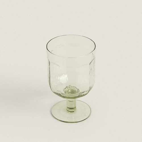 

ZARA HOME Кованый бокал для вина из синего стекла, Кованый бокал для вина из синего стекла