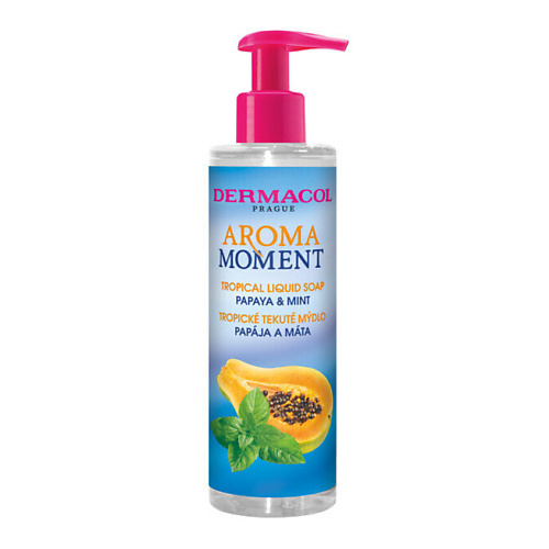 

DERMACOL Жидкое мыло Papaya and mint, Жидкое мыло Papaya and mint