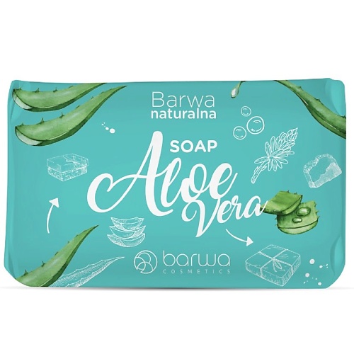 

BARWA COSMETICS Мыло универсальное Алоэ вера 100.0, Мыло универсальное Алоэ вера