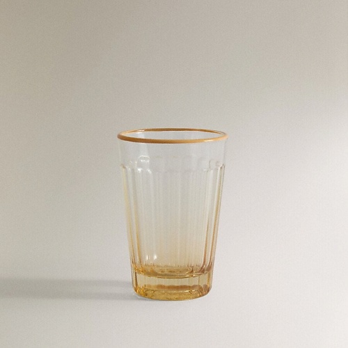 

ZARA HOME Стакан с цветным ободком, Стакан с цветным ободком
