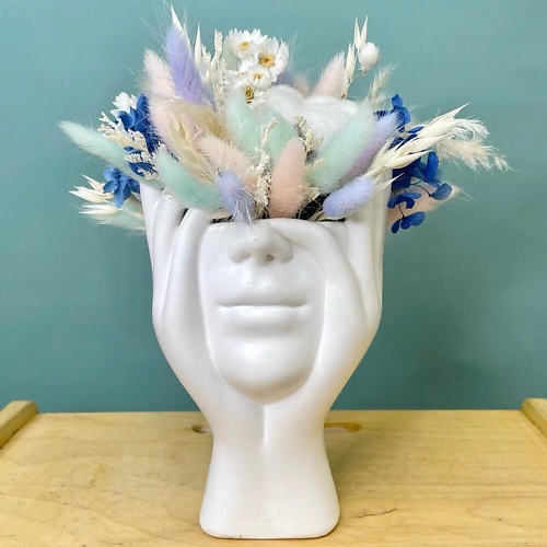 

JULES FLOWER ATELIER Композиция из сухоцветов «ясные мысли», Композиция из сухоцветов «ясные мысли»