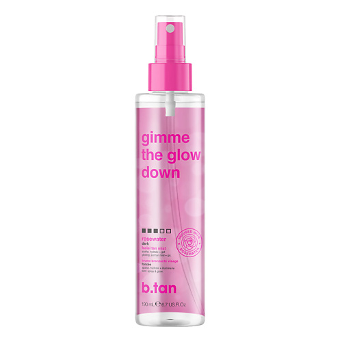 Спрей-автозагар для лица B.TAN Спрей-автозагар gimme the glow down facial tan mist