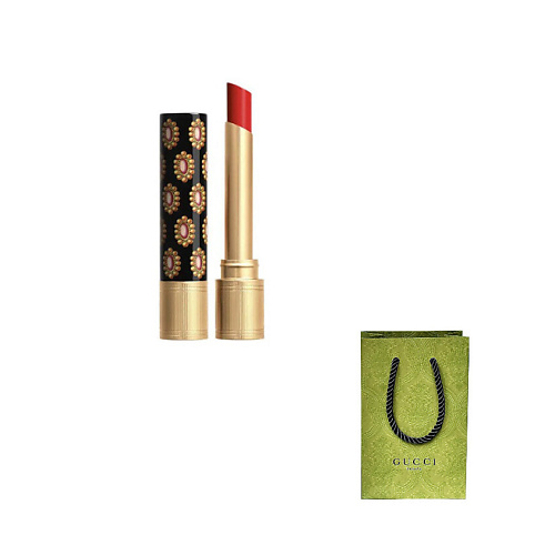 

GUCCI Увлажняющая помада с сияющим финишем Beauty Brilliant Lipstick + декоративный пакет, Увлажняющая помада с сияющим финишем Beauty Brilliant Lipstick + декоративный пакет