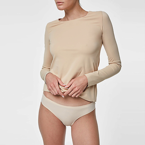 

ABOUT LINGERIE Трусы бесшовные, женские, цвет бежевый, Трусы бесшовные, женские, цвет бежевый