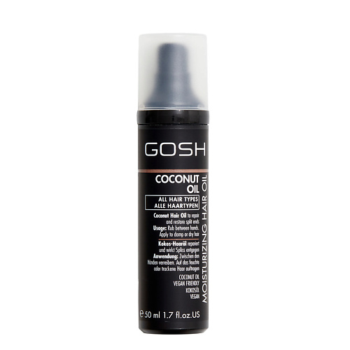 

GOSH Масло для волос кокосовое увлажняющее Coconut Oil, Масло для волос кокосовое увлажняющее Coconut Oil