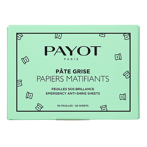 

PAYOT Салфетки для лица матирующие Pate Grise, Салфетки для лица матирующие Pate Grise