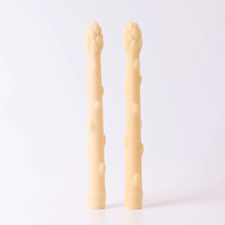 Столовая свеча "Спаржа yellow"