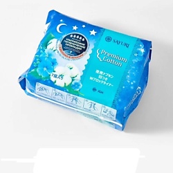 Ночные гигиенические прокладки Premium Cotton