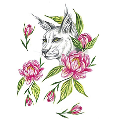 Временная переводная татуировка Tattoo PS&KG-008