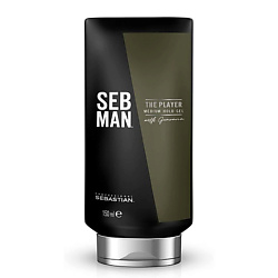 Гель для укладки волос средней фиксации для мужчин Seb Man The Player