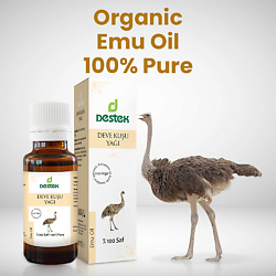 Масло страуса Эму , жир Эму для лица и тела, для волос , для массажа