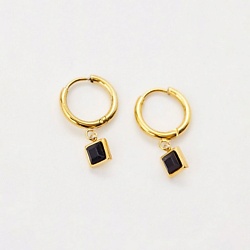 Серьги BLACK