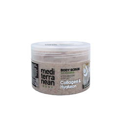 Скраб для тела с коллагеном и гиалуроновой кислотой "Гардения"
