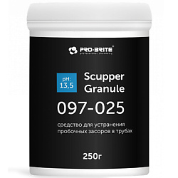 Средство для устранения засоров в трубах Scupper Granule