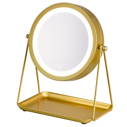 Зеркало настольное косметическое с LED подсветкой - HAS1822