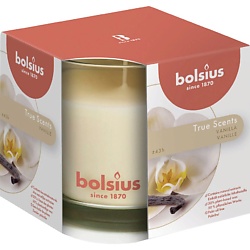 Свеча в стекле арома True scents ваниль