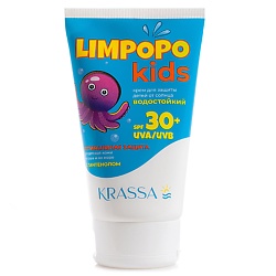 Limpopo Kids Крем для защиты детей от солнца SPF 30+